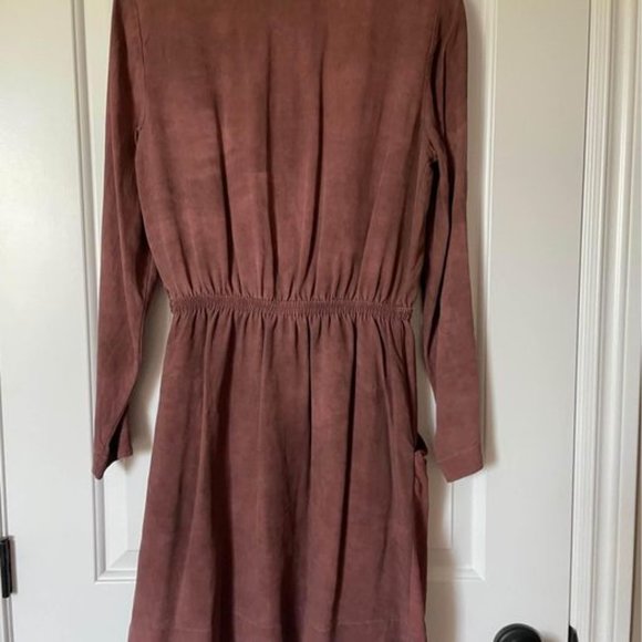 Aritzia Wilfred silk GALILÉE DRESS - Picture 3 of 6